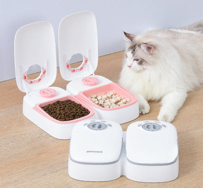 MetaFeast – Dual-Timer Luxury Feeder for Pets