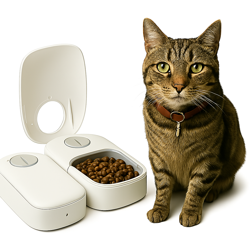 MetaFeast – Dual-Timer Luxury Feeder for Pets