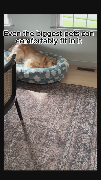 MetaNest – Plush Donut Bed for Elevated Comfort